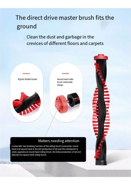 Electrolux Wellq6 WQ61 WQ71 WQ81 Wq9 Çok Katlı Nozul Için Yedek Rulo Fırça Uygun Elektrikli Süpürge Aksesuarı (Yurt Dışından) modelleri