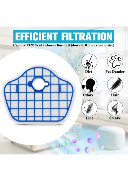 Philips FC8013 FC8774 FC8772 FC8776 Elektrikli Süpürge Aksesuarları Için 4 Adet Yedek Parça Yan Fırçalar Filtre Ekranları (Yurt Dışından)