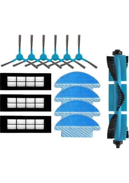 Cecotec Conga 3090 Elektrikli Süpürge Için Ana Yan Fırça Filtresi ve Paspas Bezi Yedek Aksesuarları (Yurt Dışından) modelleri