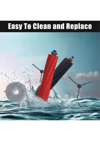 Roborock Qrevo Master Için Yedek Parçalar, Qrevo Master Robot Süpürge Aksesuarları Seti, Fırça Rulo Filtre Paspas Pedi (Yurt Dışından) fırsatları