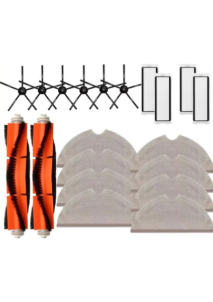 Xiaomi Roborock S5 Max S50 S55 S5 S6 S6 Maxv E4 E5 Robot Süpürge Yedek Parçaları Aksesuarları Ana Yan Fırça Filtre Paspas (Yurt Dışından)