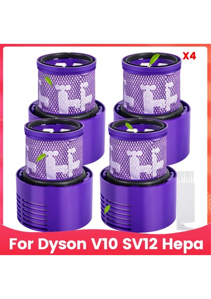 Dyson V10 SV12 Hepa Filtre Yedek Parçaları Için Elektrikli Süpürge Filtresi, Parça Numarası 969082-01 (Yurt Dışından)