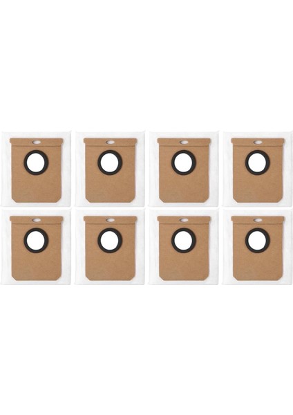 Eufy L50 Ses L60 Ses Haier H9 Plus Elektrikli Süpürge Için Yedek Vakum Torbası Kir Atma Toz Torbası Aksesuarları 8 Adet (Yurt Dışından)