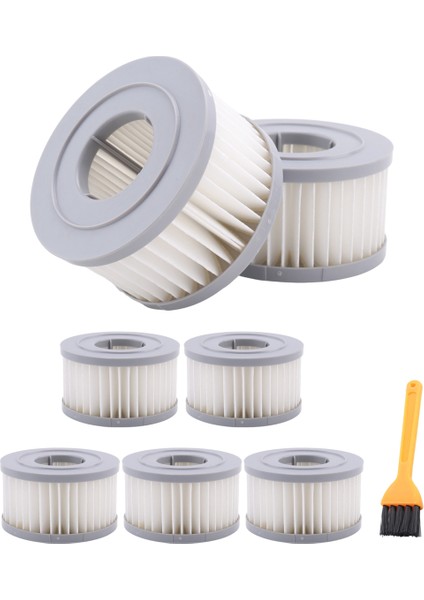 Xiaomi Jımmy JV85 JV85 Pro H9 Pro A6/a7/a8 Kablosuz El Süpürgesi Için 7 Adet Hepa Filtre (Yurt Dışından)