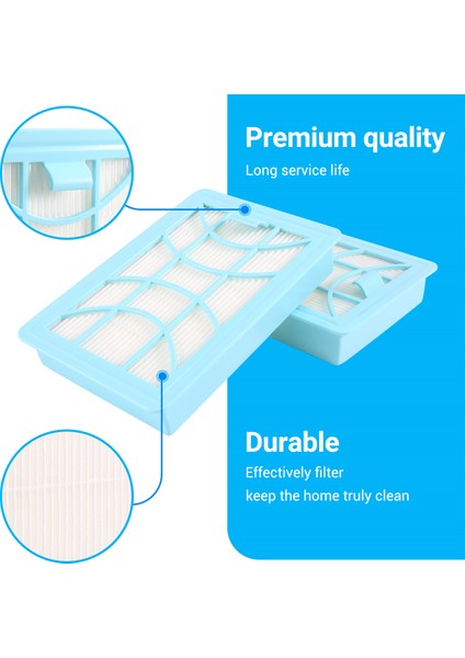 Philips CP0616 FC9728 FC9730 FC9731 FC9732 FC9733 FC9734 FC9735 Elektrikli Süpürgeler Için Yedek Hepa Filtresi (Yurt Dışından)