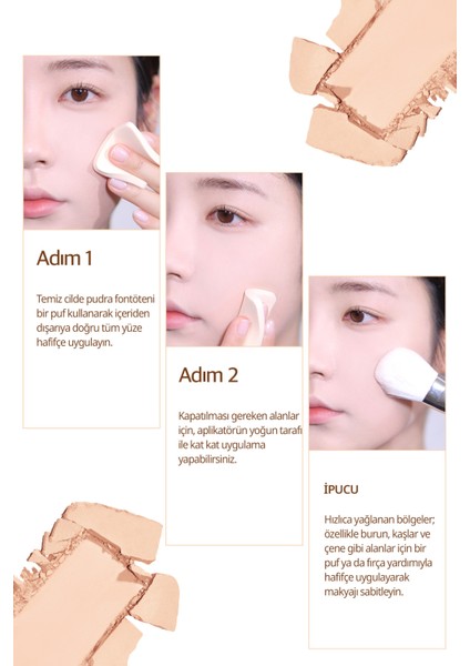 Hafif Yapılı, Pürüzsüz Mat Bitişli Pudra Fondöten CLIO Kill Cover Powder Foundation (21C Lingerie) indirimleri