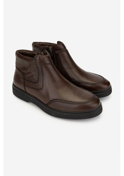 Erkek Deri Kahverengi Casual Bot 01 2076 Erk Bot SK24-25 Kahve fiyatları