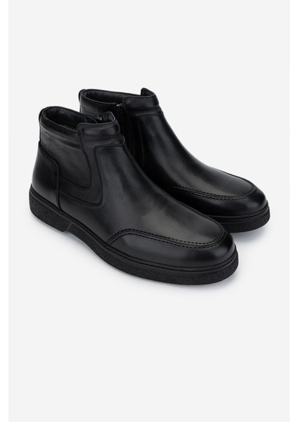 Erkek Deri Siyah Casual Bot 01 2076 Erk Bot SK24-25 Sıyah fiyatları