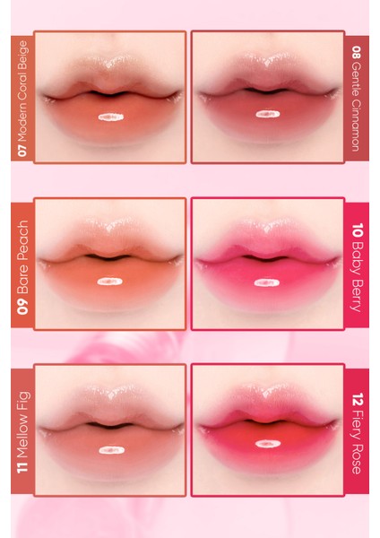 Yapışkanlık Hissi Vermeyen Yoğun Işıltılı Tint CLIO Crystal Glam Tint (16 Luxury Mauve Ruby)