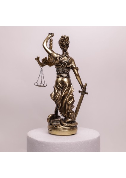 Özel Tasarım Adalet Biblo Themis Biblo Heykel 22 cm Ev Dekor fiyatları
