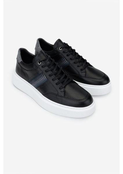 Erkek Hakiki Deri Siyah Deri Sneakers & Spor Ayakkabı 352 22308 Erk Ayk Y25 Sıyah Dr fiyatları