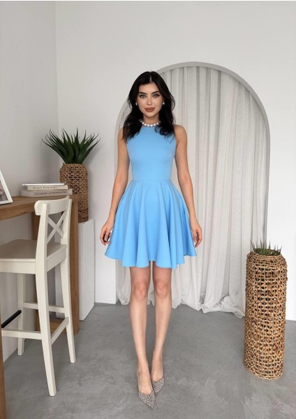 Alia Atlas Kiloş Mini Elbise