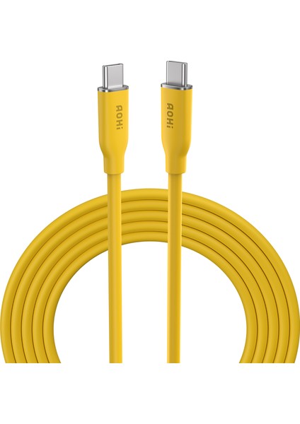 Silky Usb-C To Usb-C 1m Pd 3.1 480MBPS 140W Süper Hızlı Şarj/data Kablosu
