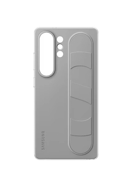 Samsung Galaxy S25 Ultra Standlı Kordonlu Kılıf Gri indirimleri