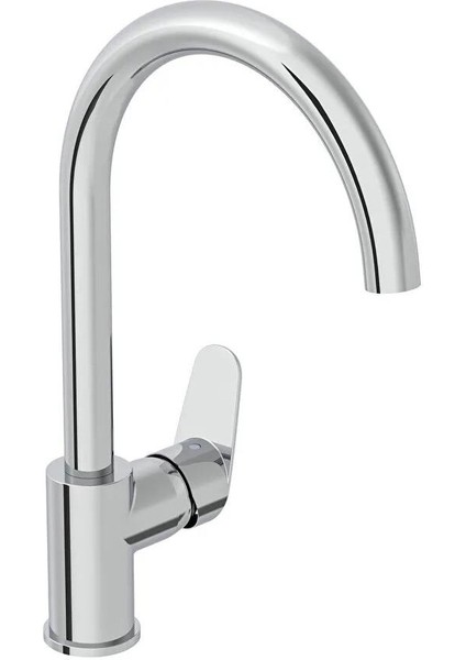 Flow Round C Tipi Eviye Bataryası, Krom A43407