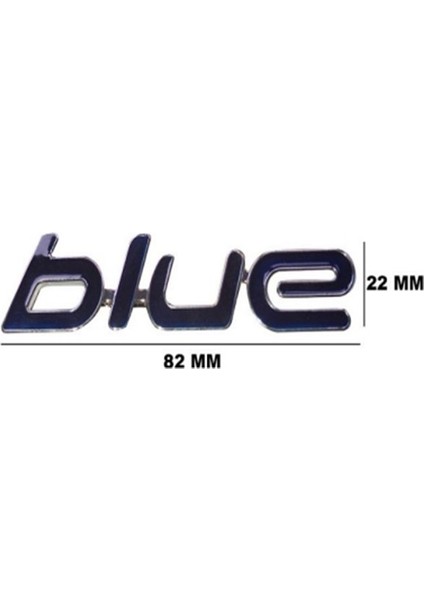Arka Bagaj Yazı Blue (Küçük) Hyundaı Accent Blue 2011-2018