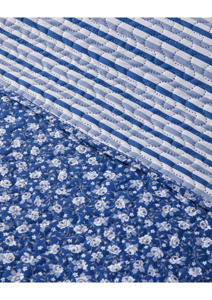 Sunrose Çift Kişilik Çok Amaçlı Örtü 200 x 220 cm Mavi fırsatları