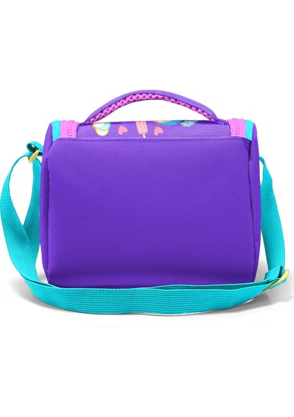 Kids Lila Turkuaz Dondurma ve Anime Desenli Thermo Beslenme Çantası 11789 modelleri