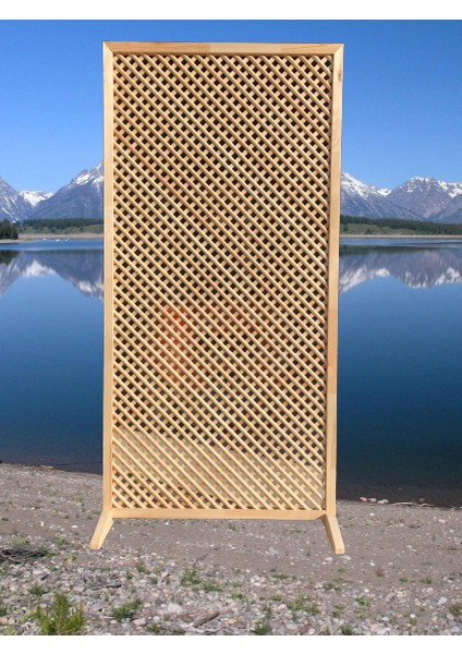 Ahşap Seperatör Paravan 100 x 200 cm