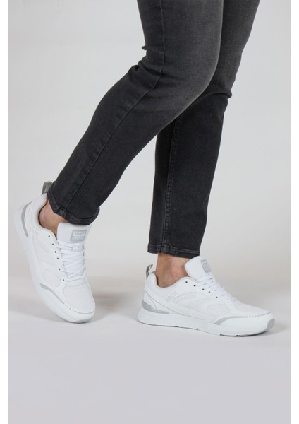 30707 Beyaz Erkek Sneaker Günlük Spor Ayakkabı