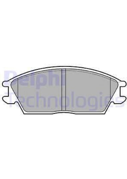 Fren Balatasi Ön Hyundai Accent Excel Getz Lantra Pony X2 S Coupé 09/89- 10