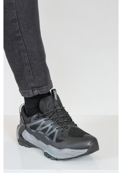 30696 Siyah Su Geçirmez Erkek Sneaker Günlük Spor Ayakkabı