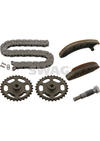 Eksantrik Zincir Seti Zincir Zincir Gergi 2 Kizak 2 Disli A6510520016 246-204-218-207-212 2009- Febi 44971 10