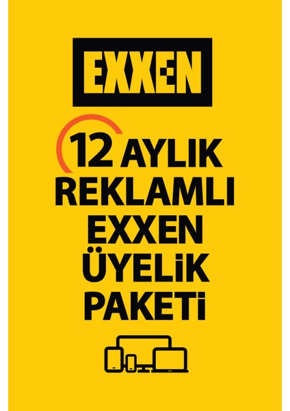 12 Aylık Dijital Üyelik Kodu - Reklamlı
