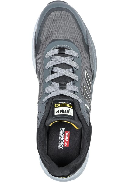 30601 Gri - Siyah Erkek Sneaker Günlük Spor Ayakkabı