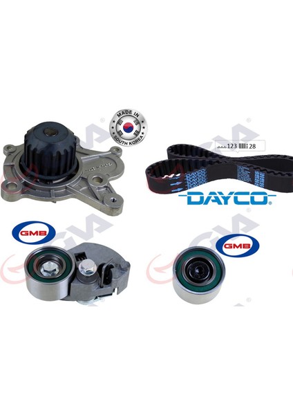 Devirdaimli Eksantrik Gergi Kit 123X280 Accent 02-05 -Getz 1.5crdi-Elantra 01-06 -I30 2.0crdi 10