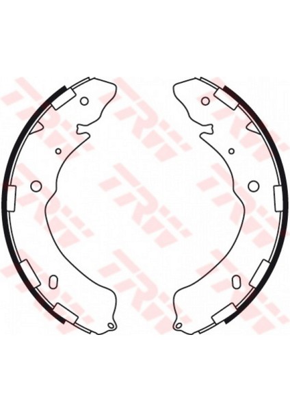 Arka Pabuç Balata Mitsubishi L200 2.5did 11.05 10 Subaru Legacy 09 Outback 09 300X50 12