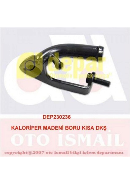 Kalorifer Madeni Boru Kisa Dkş 12