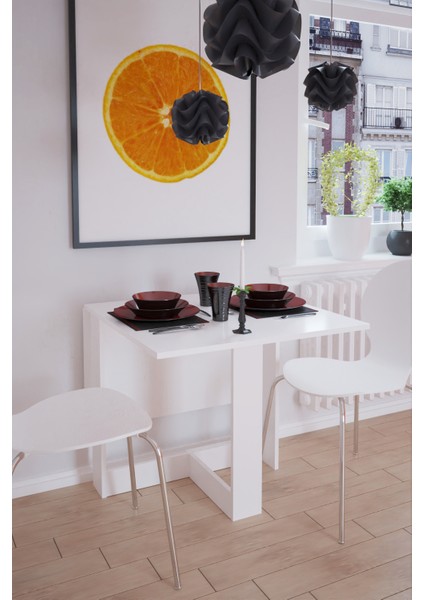DF01108B Portatif Pratik Katlanır Masa Mutfak ve Yemek Masası modelleri