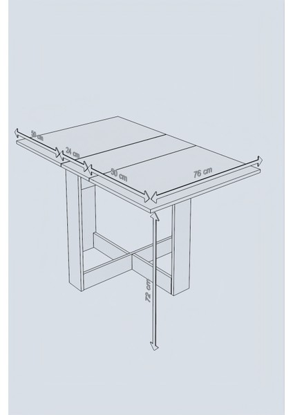 DF01108B Portatif Pratik Katlanır Masa Mutfak ve Yemek Masası indirimleri