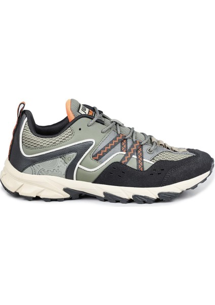 30553 Haki - Siyah Erkek Sneaker Günlük Spor Ayakkabı
