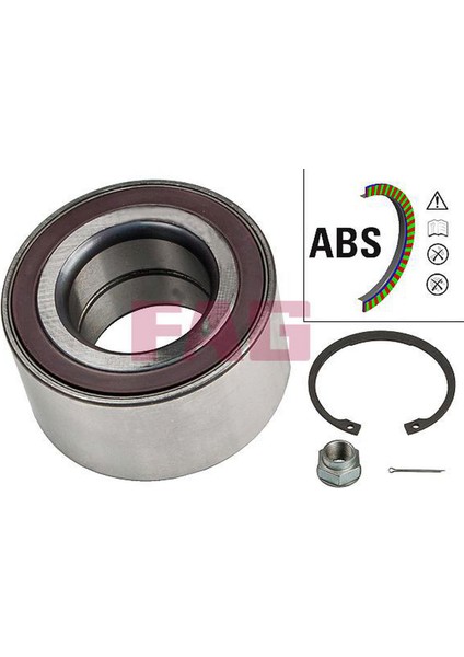 Ön Teker Rulmani Kit Chevrolet Aveo Sedan 1.2-1.4-1.6-1.3-Meriva B 10 Mokka 1.4-1.6-1.8 10