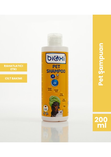 Kedi & Köpek Şampuanı Pet Şampuan 200 ml