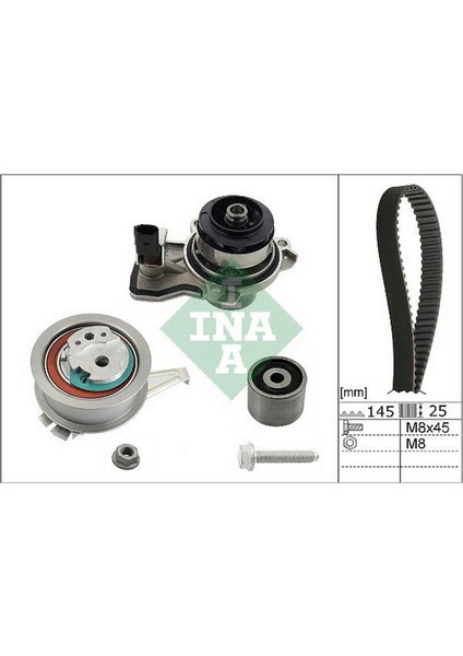 Devirdaimli Eksantrik Gergi Kiti Polo-Fabia 14 Ibiza Iv 15 A1 14 Cusa-Cusb-Cyza-Cyzb 12