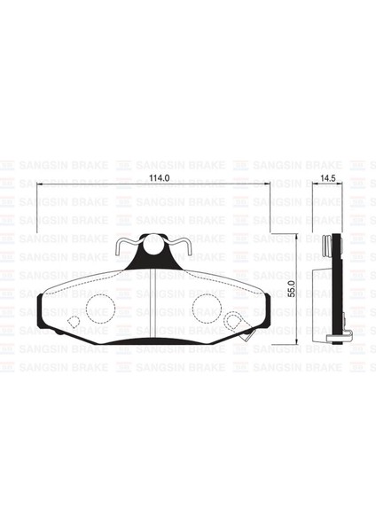 Ön Balata A6 2.7t Quattro 97-05 Arka Balata Disk Ssangyong Musso 95 Korando 02 10