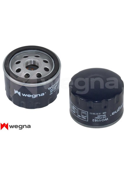 Yağ Filtresi Mgn I-Ii-Iii-Clio I-Ii-Iii-Fluence-Kng-Lgn I-II-III-TWNG-TRAF-R9-R19-LOGAN-SANDE-DUSTER W 75/3 12