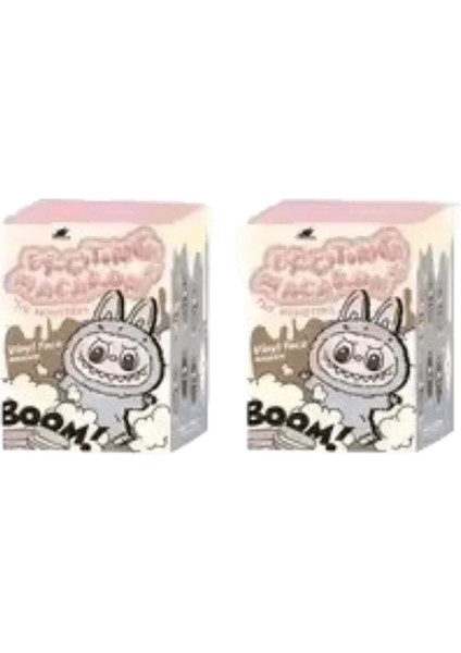 Yüksek Kaliteli Kawaii Canavar Labubu Kör Kutu Serisi Pvc Labubu Macaron Kolye Bebek Canavar Anahtarlık Doğum Günü Noel Si Rastgele (Yurt Dışından)