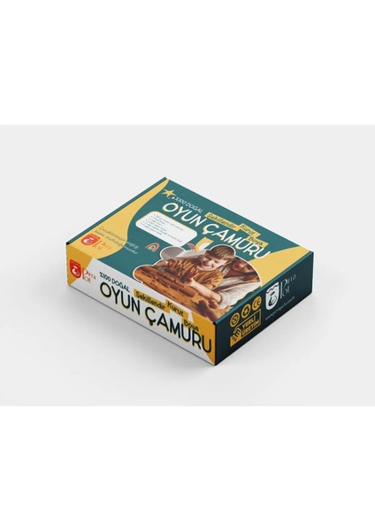 Oyun Çamuru Çocuklar Için Etkinlik Kutusu