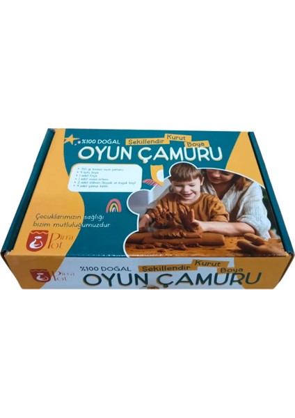 Oyun Çamuru Çocuklar Için Etkinlik Kutusu