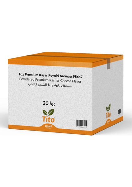 Toz Premium Kaşar Peyniri Aroması 98647 20 kg