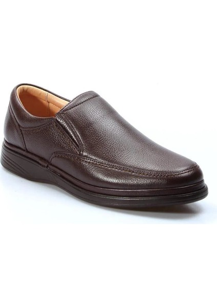 101-25 Hakiki Deri Anatomik Lastıklı Erkek Ayakkabı