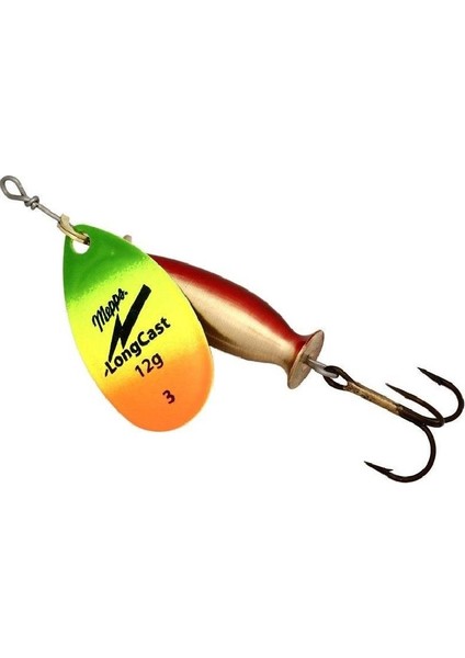 Long Cast No:3 12GR Döner Kaşık Gökkuşağı