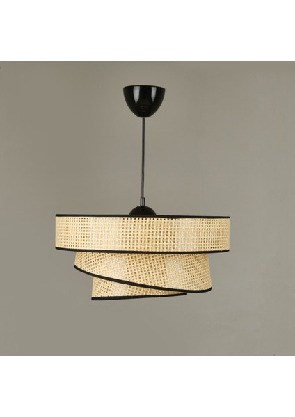Nisa Luce Siyah Biyeli 3 Katlı Pasta Sarkıt - Krem - 70X40X40 cm
