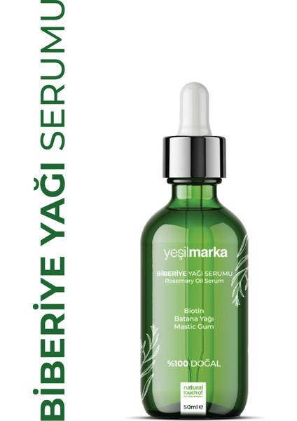 Doğal Biberiye Yağı Saç Bakımı Serumu 50 ml modelleri