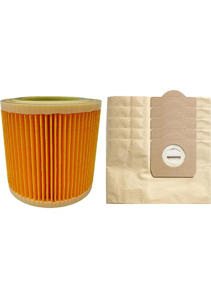 Hepa Filtreleri Toz Torbası Karcher Wd3 WD3200 WD3300 Mv3 Elektrikli Süpürge Aksesuarları Yedek Parçaları (Yurt Dışından) fırsatları