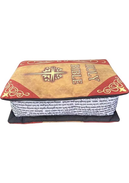25CM Klasik Incil Peluş Oyuncak Yaratıcı Peluş Kumaş Kitap Peluş Yastık (Yurt Dışından)